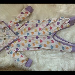 Monica + Andy heart bodysuit